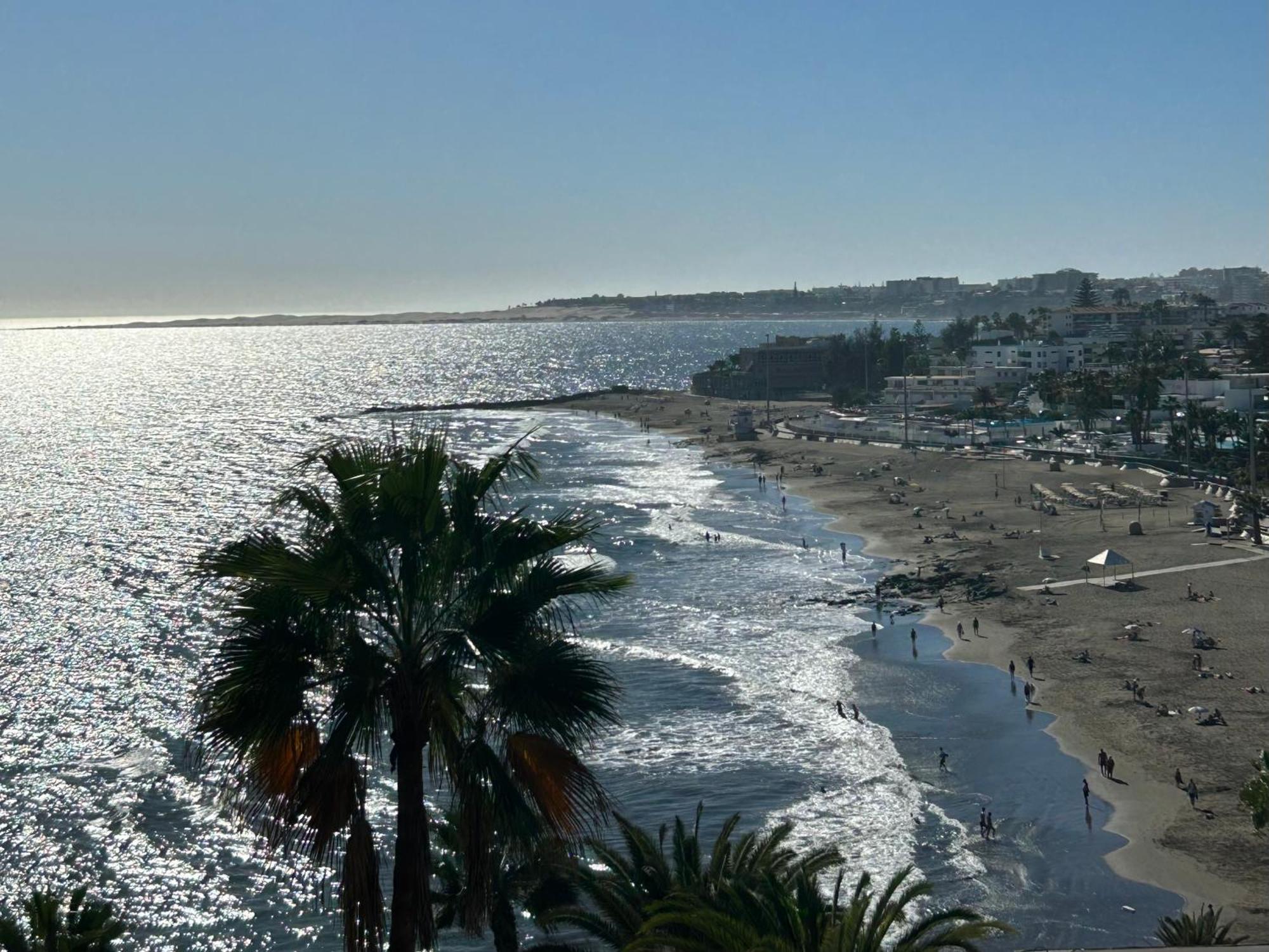 Sobre El Mar Con Vistas A Las Dunas De Maspalomas San Agustín Kültér fotó
