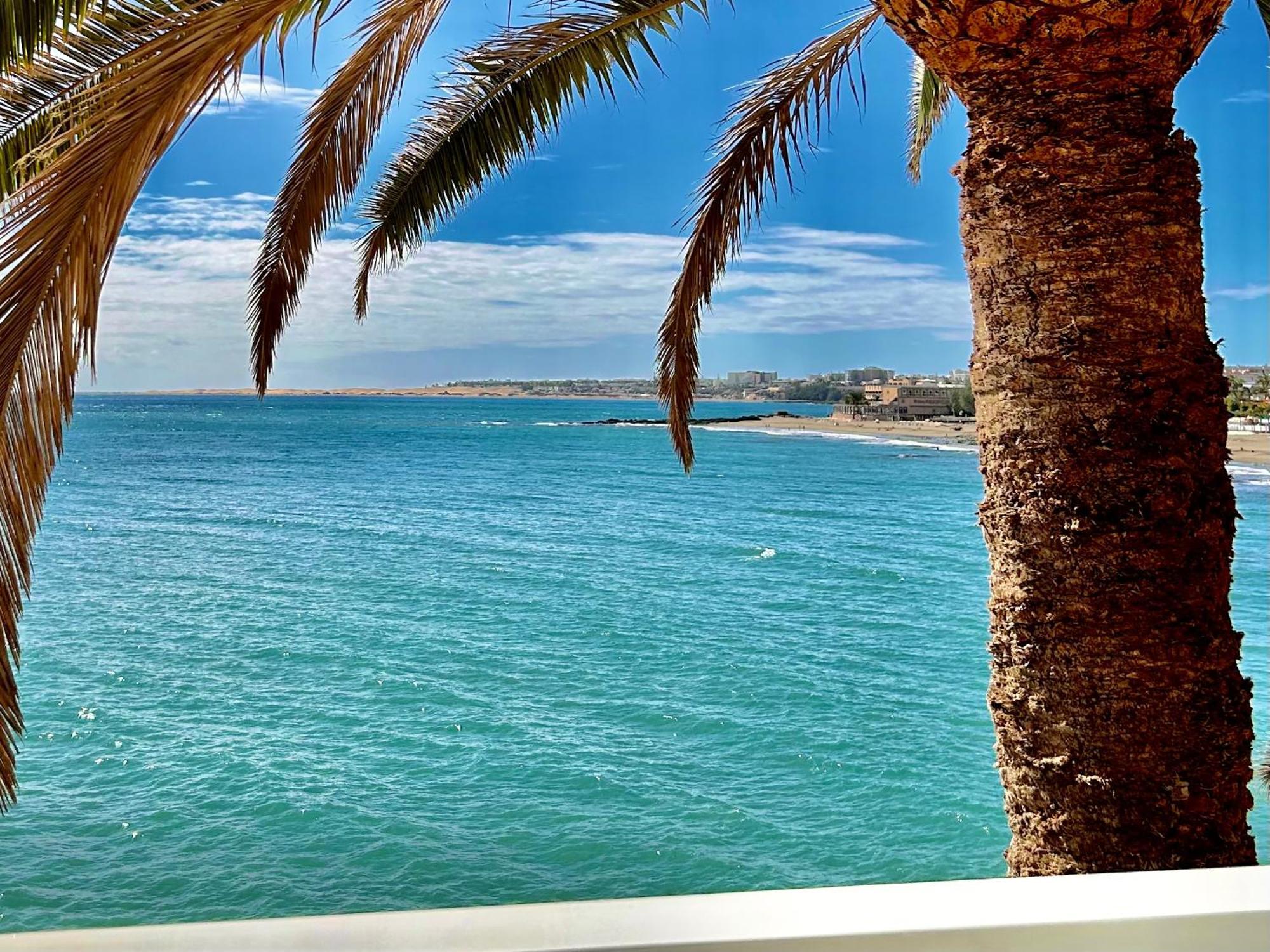 Sobre El Mar Con Vistas A Las Dunas De Maspalomas San Agustín Kültér fotó